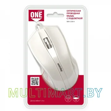 Мышь Smartbuy ONE 338 (SBM-338-W) картинка 4
